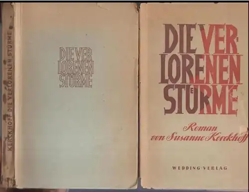 Kerckhoff, Susanne: Die verlorenen Stürme. Roman. 