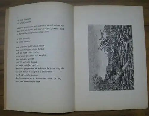 Ernst, Max. - Hans Arp: gedichte. weisst du schwarzt du. fünf klebebilder von max ernst. 