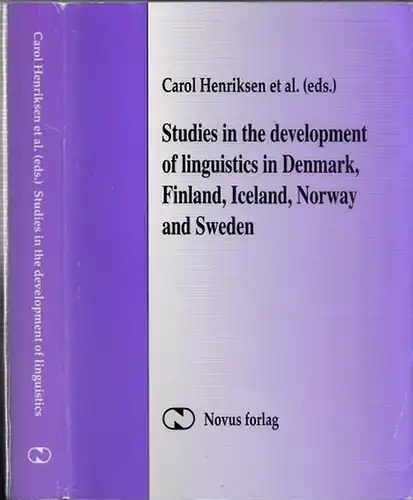 Henriksen, Carol - Even Hovdhaugen, Fred Karlsson, Bengt Sigurd (Ed.): Studies in the Development of Linguistics in Denmark, Finland, Iceland, Norway and Sweden. Papers from the conference on the history of linguistics in the nordic countries, Oslo, Novem
