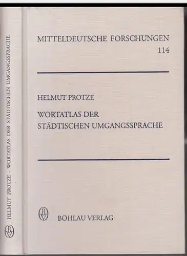 Protze, Helmut: Wortatlas der städtischen Umgangssprache. Zur territorialen Differenzierung der Sprache in Mecklenburg-Vorpommern, Brandenburg, Berlin, Sachsen-Anhalt, Sachsen und Thüringen ( = Mitteldeutsche Forschungen, Band 114 ). 