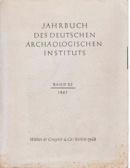 Deutsches Archäologisches Institut (Hrsg.) Jahrbuch des Deutschen
