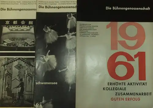 Bühnengenossenschaft: Die Bühnengenossenschaft. Fachblatt für die deutschen Theater. Amtliches Organ der Genossenschaft Deutscher Bühnenangehörigen. 1.Jahrgang, Nummer 1, April 1949 -  21. Jahrgang, Nummer 12, Dezember 1969. 