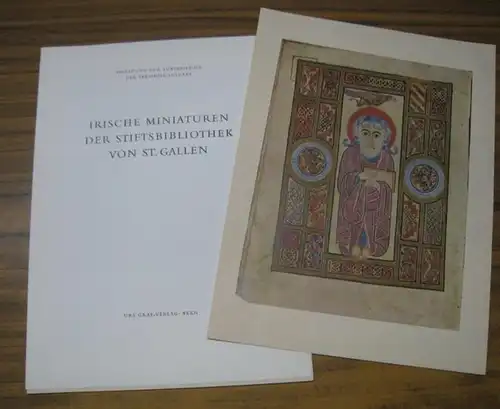 Urs Graf Verlag: Einladung zur Subskription der Faksimile-Ausgabe: Irische Miniaturen der Stiftsbibliothek von St. Gallen. 