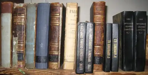 Hippocrates. - E. Littre ( traduction ): Oeuvres completes d' Hippocrate. Vols. 1 - 10. - Traduction nouvelle avec le texte grec en regard, collationne sur les manuscrits et toutes les editions; accompagnee d' une introduction, de commentaires medicaux, d