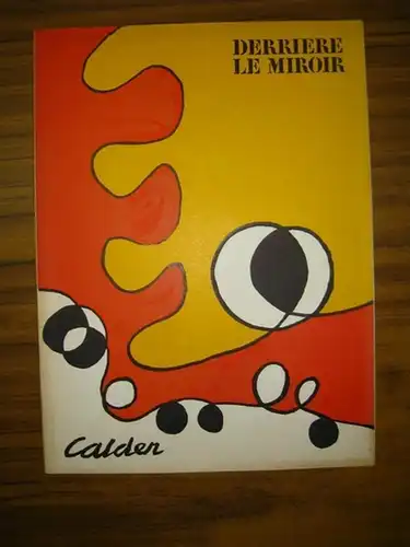 Calder, Alexander. - Derrière le miroir. - G. Carandente / Alain Veinstein (auteur): Derrière le miroir No. 173, octobre 1968: Alexander Calder. 