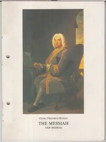 Philharmonische Programme.   Georg Friedrich Händel.   Herausgeber: Berliner Philharmonisches Orchester.   Red.: Klaus Schultz: Philharmonische Programme 21, 1981 / 1982.. 