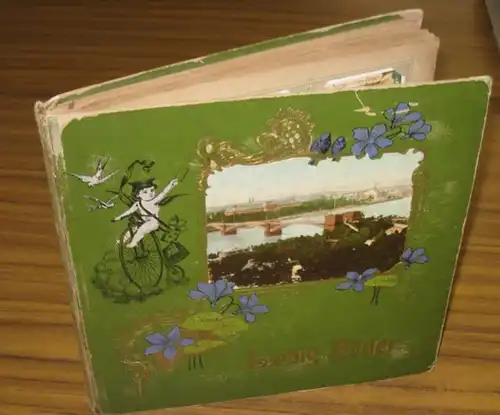 Liebig Bilder Album mit 36 Serien, jeweils komplett mit 6 Bildern (sowie 4 unkomplette): [Obst] / Was der Wald den Kindern schenkt / Genrebilder /.. 