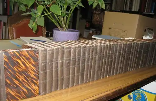 Goethe, Johann Wolfgang von: Goethe's sämmtliche Werke in vierzig Bänden. Vollständige, neugeordnete Ausgabe. Komplett mit 40 Bänden in 40 Büchern. 