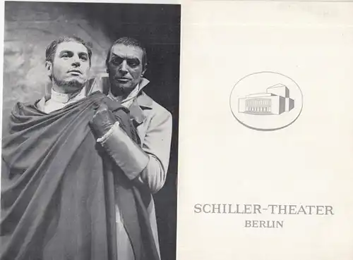 Berlin Schiller Theater.   Boleslaw Barlog (Intendanz).   J. W. Goethe: Programmheft zu: Faust II.   Spielzeit 1967   1968, Heft.. 