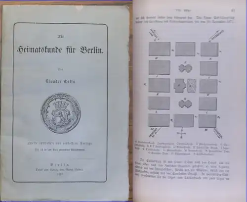 Cotta, Theodor: Die Heimatskunde für Berlin. 