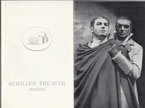 Berlin Schiller Theater.   Boleslaw Barlog (Intendanz).   J. W. Goethe: Programmheft zu: Faust II. Spielzeit 1966   1967. Heft 175.. 