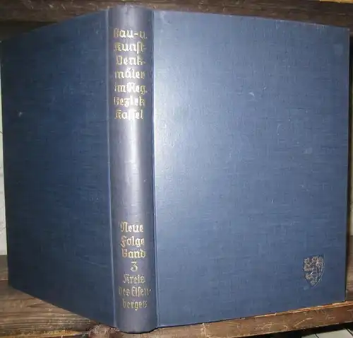 Kassel. - Gottfried Gantzauge, Walter Kramm, Wolfgang Medding (Bearbeiter): Kreis des Eisenberges ( = Die Bau- und Kunstdenkmäler im Regierungsbezirk Kassel, herausgegeben von Friedrich Bleibaum, Neue Folge, dritter (3.)  Band ). 