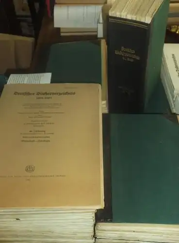 Deutsches Bücherverzeichnis 1961   1965 Verzeichnis der deutschen und der ausländischen deutschsprachigen Verlagsschriften nebst den wichtigsten außerhalb des Buchhandels erschienenen Veröffentlichungen sowie der fremdsprachigen.. 