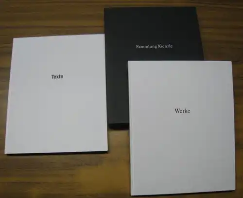 Kienzle, Jochen. - Einführung: Hans-Jürgen Hafner, Danile Kletke: Sammlung Kienzle - Texte / Werke. Komplett in 2 Bänden. -Emil Schumacher / Franz Erhard Walther / Jonathan Lasker / Imi Knoebel u. a. 