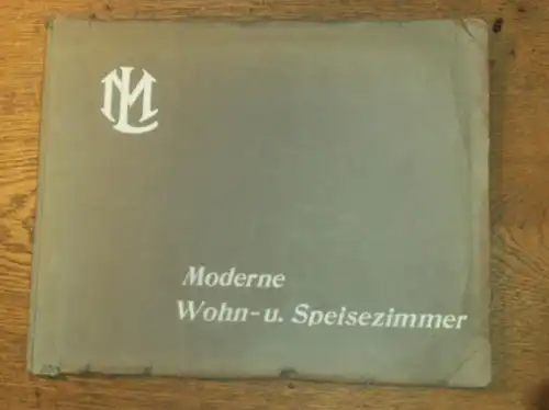 ML Möbelkatalog: Moderne Wohn- und Speisezimmer. Katalog eines Möbelgeschäftes. 