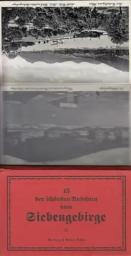 Siebengebirge. 
 15 der schönsten Ansichten vom Siebengebirge. Postkarten - Leporello
 Köln: Verlag F. Kratz ohne Jahr [ ca. 1930 ]. 