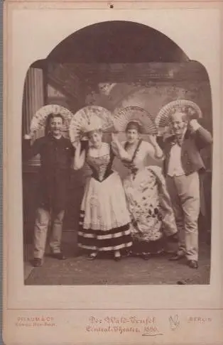 Der Wald-Teufel - Central Theater,1886