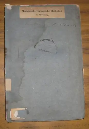 Sauter, Johann Nepomuk: Die Behandlung der Hundswuth in polizeilicher, prophylaktischer und therapeutischer Hinsicht. 