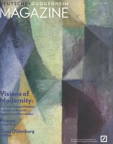 Deutsche Guggenheim Magazin.  Deutsche Bank, Frankfurt am Main (Hrsg.)   Sara Bernshausen, Britta Färber u.a: Das Deutsche Guggenheim Magazin. Issue 21, Winter 2012.. 