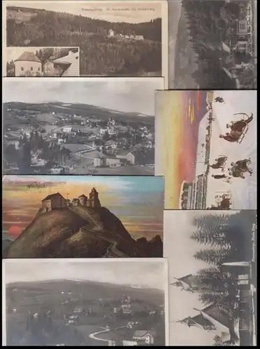 Riesengebirge.   historische Postkarten / Ansichtskarten: Riesengebirge: Konvolut mit 11 Ansichtskarten, um 1920.   Motive: Luftkurort Hain ( 2 Gesamtansichten ) / St.. 