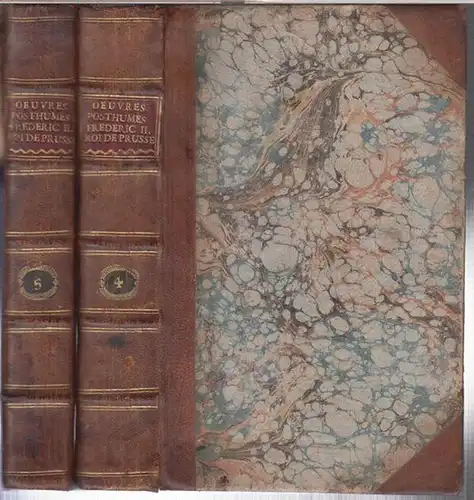 Frederic II.   Friedrich der Große.   Voltaire ( François Marie Arouet ): Correspondance de Frederic II, roi de Prusse. Tomes premier et.. 