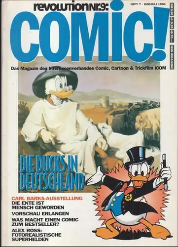 Comic.   Herausgeber: Interessenverband ICOM.   Holger Bommer / Alex Ross / Wolfgang Höhne u. a: Comic ! Heft 7, Juni / Juli.. 