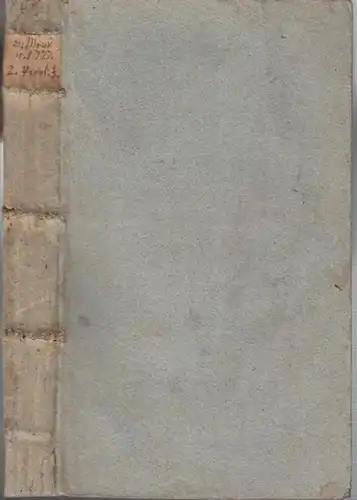 Teutscher Merkur.   Wieland, Christoph Martin (Hrsg.): Der Teutsche Merkur vom Jahr 1777. Zweytes Vierteljahr. April, May und Junius.   Aus dem Inhalt:.. 