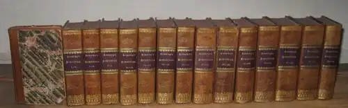 Lessing, Gotthold Ephraim: Gotthold Ephraim Lessing´s sämmtliche Schriften. Konvolut mit 15 (von 16) Doppelbänden, enthalten sind: Bände 1/2 - 19/20 sowie 23/24 - 31-32. 