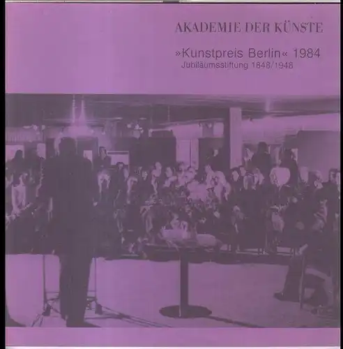 Kunstpreis Berlin.   Herausgegeben von der Akademie der Künste.   Jubiläumsstiftung 1848/1948.   Redaktion: Manfred Schlösser u. a.   Preisträger: Olivier.. 