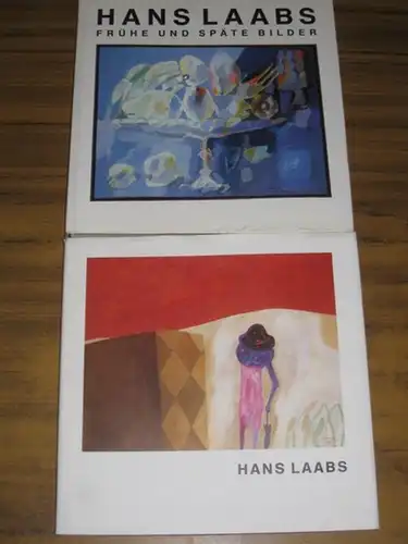Laabs, Hans - Marga Döpping (Red.): 2 Bände: Hans Laabs : Frühe und Späte Bilder - signiert! UND Hans Laabs - Bilder, Aquarelle, Collagen, Farbzeichnungen (= Bildende Kunst in Berlin, Band 6). 