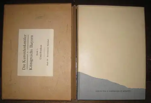 Hassfurt.   Hans Karlinger (Bearb.) / Herausgegeben im Auftrag des Staatsministeriums des Innern für Kirchen  und Schulangelegenheiten: Bezirksamt Hassfurt (= Die Kunstdenkmäler von.. 