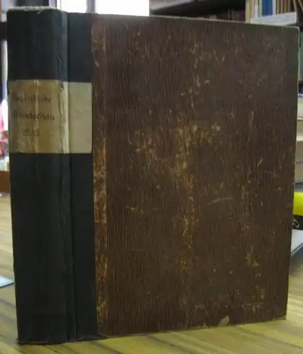Tierärztliche Rundschau. - Hauptschriftleitung: W. Hinz / W. Nöller: Tierärztliche Rundschau. 1928, komplett mit den Nummern 1 - 52/53, XXXIV. Jahrgang. - Organ für praktizierende Tierärzte. 