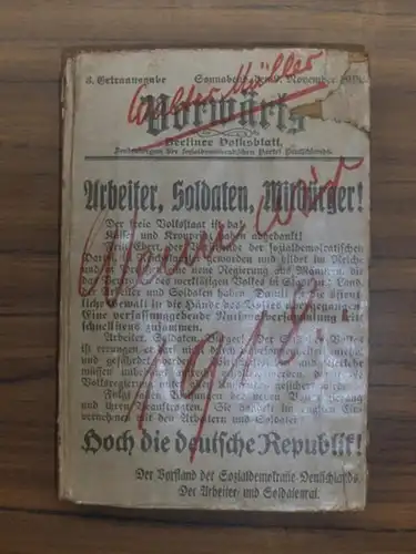 Heartfield, John. - Müller, Walter: Wenn wir 1918. Eine realpolitische Utopie. 