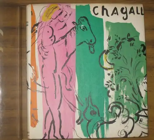 Chagall, Marc. - Lassaigne, Jacques: Chagall. Mit nur einer Originallithographie auf dem Umschlag !. 
