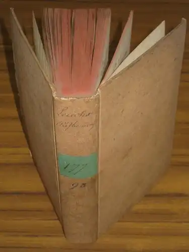 Leuchs, Johann Carl: Lehre der Aufbewahrung und Erhaltung aller Körper; oder wissenschaftliche Anleitung zur Aufbewahrung aller festen und flüssigen Nahrungsmittel, aller Handelswaaren und anderer Gegenstände.. 