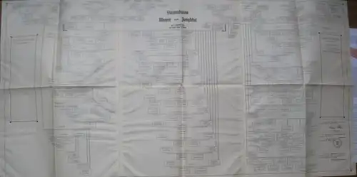 Mayer - Jungblut. - Stammbaum. - Bearbeiter. Ludwig Mayer: Stammbaum Mayer - Jungblut. - ( Ab ) 3. Oktober 1871 zu St. Goar a. Rhein.