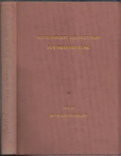 Beeskow. - Joachim Schölzel: Historisches Ortslexikon für Brandenburg. Teil IX sep.: Beeskow-Storkow (= Veröffentlichungen des Staatsarchivs Potsdam, herausgegeben von Friedrich Beck, Band 25). 