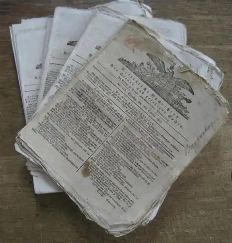 Berlinische Nachrichten: Berlinische Nachrichten. Von Staats- und gelehrten Sachen. Konvolut mit 30 Ausgaben des Jahrgang 1811 aus dem Zeitraum 1.10. bis 31.12.1811. Das sind die Nummern: 118 - 123, 125-130, 134-142, 144-150 sowie 156 und 157. 