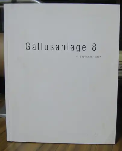 Frankfurt am Main, Gallusanlage. - Klaus Hullmann. - Autoren: Volker Fischer, Ingrid Mössinger: Gallusanlage 8. - 4. September 1991. 