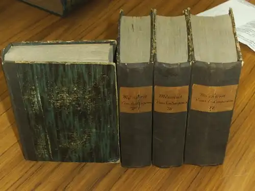 Saint-Elme, Elzelina van Ayl de Jonghe: Complet en 4 tomes: Memoires d´une Contemporaine, ou Souvenirs d´une femme sur les principaux personnages de la Republique, du Consulat, de l´Empire, etc. 