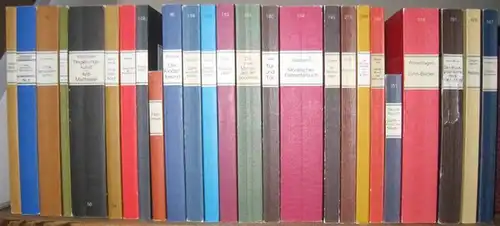 Bibliophile Taschenbücher, Die. - Ludwig Bechstein / Joh. Amos Comenius / Ludwig Richter / Niccolo Machiavelli / Friedrich Sternberg / F. E. v. Rochow /...
