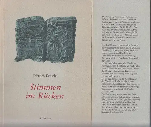 Stimmen im Rücken - Roman