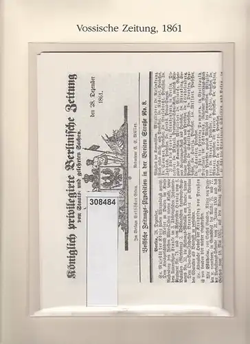 BerlinArchiv herausgegeben von Hans Werner Klünner und Helmut Börsch Supan. (Hrsg.): Königlich Privilegirte Berlinische Zeitung von Staats  und gelehrten Sachen , Nr. 303, Sonnabend.. 