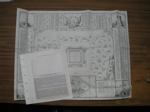 BerlinArchiv herausgegeben von Hans Werner Klünner und Helmut Börsch Supan. (Hrsg.).   Gezeichnet von Ottomar Erdmann: Plan des Friedhofs der März Gefallenen im Friedrichshain.. 