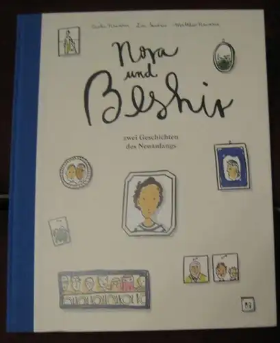 Neumann, Carolin ( Idee und Text ) / Sandner, Lisa ( Illustrationen ): Nora und Beshir. Zwei geschichten des Neuanfangs.