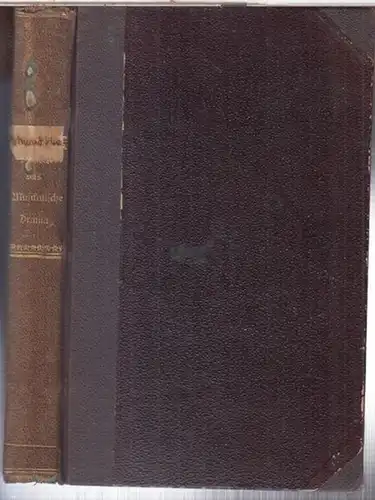 Schure, Edouard. - Verdeutscht von Hans von Wolzogen: Das musikalische Drama. Komplett mit den Teilen 1 und 2 in einem Band: Die Musik und die Poesie in ihrer historischen Entwickelung / Richard Wagner, seine Werke und seine Idee. 
