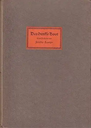 Das dunkle Boot. Eine Ballade