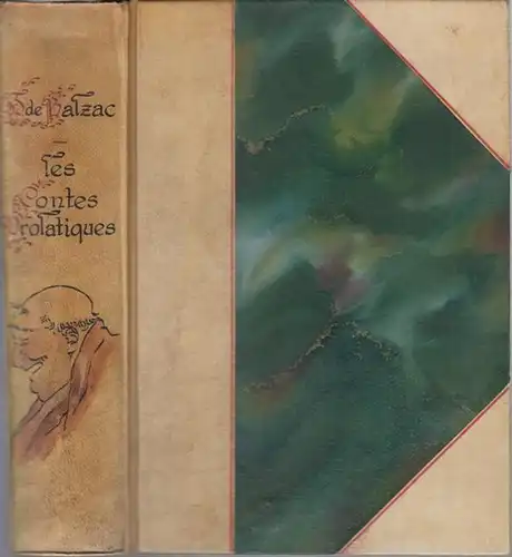 Balzac, (Honore de ). - illustree par Gustave Dore: Les contes drolatiques. Colligez ez abbayes de Touraine et mis en lumiere par le sieur de Balzac pour l' esbattement des pantagruelistes et non autres. Edition illustree de 425 dessins par Gustave Dore. 