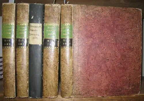 Österreichisches Bilderkonversationslexikon: Komplett mit allen 10 Textbänden in 5 Büchern: Oesterreichisches naturhistorisches Bilder Conversations Lexicon. Ein unentbehrliches Handbuch zur Verbreitung gemeinnütziger Kenntnisse und zur Unterhaltung.. 