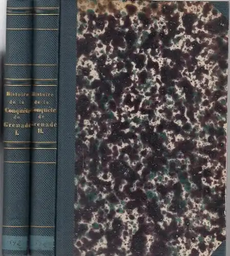 Irving, Washington. - precedee par Xavier Eyma: Histoire de la conquete de Grenade. Tome premier et second. - Traduction nouvelle de l' anglais, precedee d' une etude sur les ouvrages de Washington Irving. 